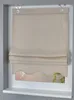 Raffrollo Ösenrollo Olivia natur Breite 45 cm x Höhe 140 Produktbild-Vorschau 2