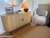 home24 Sideboard - MDF / Metall - Eiche Produktbild-Vorschau 3