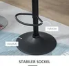 HOMCOM 2er-Set Barhocker höhenverstellbare Barstühle Produktbild-Vorschau 5