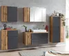Spiegelschrank 105cm mit LED Aufsatzleuchte VASTO-03-WHITE Produktbild-Vorschau 8