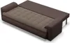 Sofa 3-Sitzer  mit Schlaffunktion Foresta, Braun + Braun Produktbild-Vorschau 3