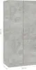 vidaXL Szafa betonowa szara 80x52x180 cm materiał Podgląd zdjęcia produktu 15