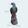 Relaxdays Adler Figur, sitzend, HxBxT: 66 x 30 x 36 cm, Produktbild-Vorschau 4