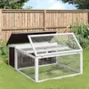 vidaXL Králíkárna Grey 117,5x97x47,5 cm Borovicový masiv Náhled obrázku produktu 2
