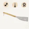 "Orange85 BBQ Spatel RVS 41cm Holzgriff Grillwerkzeug" Produktbild-Vorschau 5