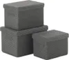 Kela Korb-Set Rimossa PP-Kunststoff grau 3tlg, 31280 Produktbild-Vorschau 4
