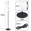 ZMH Lampa Podłogowa Czarna 3 Płomienna Nowoczesna Lampa Podgląd zdjęcia produktu 7
