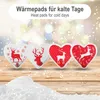 com-four® 4x Taschenwärmer wiederverwendbar - Handwärmer Produktbild-Vorschau 2