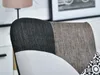 Fotel sibil patchwork-4 tkanina, podstawa czarny-buk Podgląd zdjęcia produktu 8