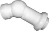 Hutterer & Lechner HL210.7WE. Toiletaansluitboog DN110 met Productafbeelding-voorbeeld 1