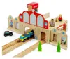 Scatola di cartone BigJigs giocattolo Grand Central Station Anteprima dell’immagine prodotto 4
