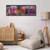 Italienischer Leinwand Leinwandbild - Land of Colors 150x50 Produktbild-Vorschau 5