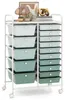 Chariot de rangement COSTWAY avec 12 tiroirs empilables, Voir les images du produit 1
