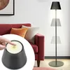 Moderne höhenverstellbare LED-Stehlampe, dimmbar, schwarz, Produktbild-Vorschau 1