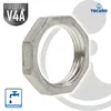 tecuro Gegenmutter kantig Edelstahl V4A (AISI 316), IG 1 Produktbild-Vorschau 2