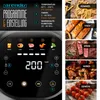 Arendo heteluchtfriteuse Mini, 2,5 liter, 1000 W, friteuse Productafbeelding-voorbeeld 3