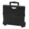 Chariot de courses pliable noir jusqu'à 18 kg avec Voir les images du produit 5