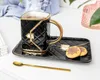 Tassenset mit Untertasse und Löffel - Schwarz Produktbild-Vorschau 5