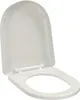 vidaXL Toilettensitz mit Absenkautomatik Weiß Quadratisch Produktbild-Vorschau 8