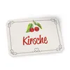 A decorative label with cherries and the word 'Kirsche' (cherry in German). Produktbild-Vorschau