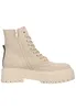 A single beige boot is shown against a white background. Produktbild-Vorschau
