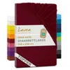 Lavea® Topper Spannbettlaken 200x220 cm, Maya 100% Jersey Produktbild-Vorschau 1