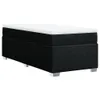 Boxspringbett mit Matratze Schwarz 90x190 cm Stoff Produktbild-Vorschau 6