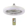 A white ceiling fan light with a remote control shown below it, against a white background. Náhľad obrázku produktu