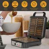 ProfiCook wafelijzer voor Belgische wafels met 4 bakplaten Productafbeelding-voorbeeld 12