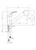 Kitchen faucet with pull-out spout Anteprima dell’immagine prodotto 7