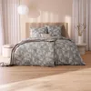 Estella Mako Interlock Jersey Bettwäsche Heiko grau 135x200 Produktbild-Vorschau 1