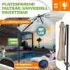 KESSER® Sonnenschirm Ampelschirm SUN Rund XL Ø330 cm Inkl. Produktbild-Vorschau 4