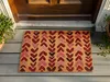 BELIANI Rohožka prírodné kokosové vlákno 40 x 60 cm PVC Náhľad obrázku produktu 2