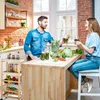 Relaxdays Nika, 4 police, úzka nika do kúpeľne a kuchyne, Náhľad obrázku produktu 3