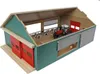 Kids Globe Stall mit 4 Windschutzgitter 1:32 Natur Produktbild-Vorschau 2
