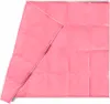 A pink blanket folded and laid flat on a white background. Produktbild-Vorschau