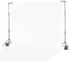 A white backdrop set up on a stand in a studio. Náhľad obrázku produktu