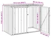 vidaXL Coffre de jardin noir 151,5 x 82 x 110,5 cm Acier Voir les images du produit 8