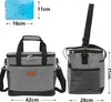 Fiqops Kühltasche Picknicktasche Kühltaschen Lunchtasche Produktbild-Vorschau 4