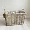 Panier en rotin pour plantes lot de 2 XXL 60 cm Kubu gris Voir les images du produit 5