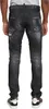 Dsquared2 Slim Fit Jeans Distressed Herren schwarz Designer Produktbild-Vorschau 2
