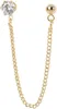 styleBREAKER Damen Ohrring Set 4-Teilig mit Creolen Hoops Produktbild-Vorschau 4