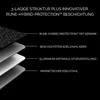 A diagram illustrating the layered structure of a cooking pot with labels. Voir les images du produit