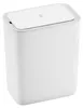 A white smart sensor trash can with a lid. Produktbild-Vorschau