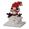 Brixies Postkarte Schneemann, Bausatz, Bausteine, Produktbild-Vorschau 1