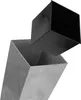 A gray planter and a black insert are shown against a white background. Produktbild-Vorschau