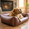 4L Textil MARIO Orthopädisches Hundebett aus Kunstleder mit Produktbild-Vorschau 2