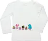 Miuko Langarmshirt für Mädchen, weiß, T-Shirt langärmlig, Produktbild-Vorschau 2
