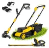 MISTER TOOL Akku-Garten-Set | 20V Rasenmäher, Rasentrimmer Produktbild-Vorschau 1