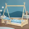 ML-Design detská posteľ tipi 80x160 cm s ochranou proti Náhľad obrázku produktu 1